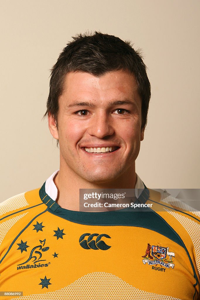 Australian Wallabies Squad Headshots