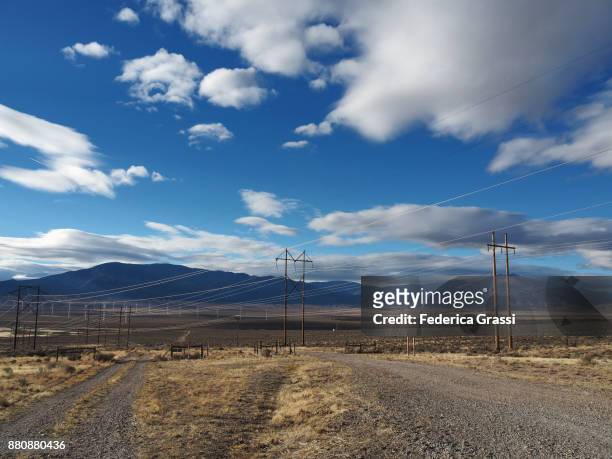 wind turbines at great basin, nevada - ely stock pictures, royalty-free photos & images