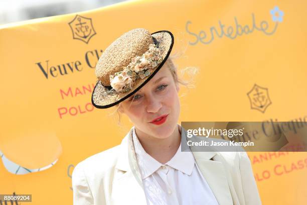 Actress Chloe Sevigny attends the 2009 Veuve Clicquot Manhattan Polo Classic on Governors Island on May 30, 2009 in New York City.