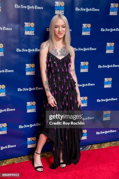 Bria Vinaite attends the 2017 IFP Gotham Awards at Cipriani Wall Street on November 27, 2017 in New York City.