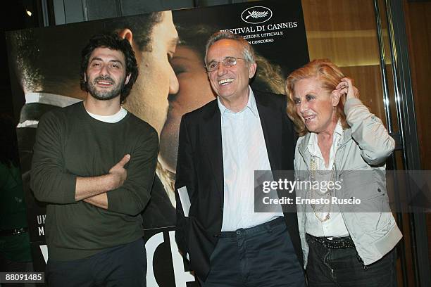 Italian Director Marco Bellocchio attends "Vincere" screening at the Eden Cinema on May 22, 2009 in Rome, Italy.