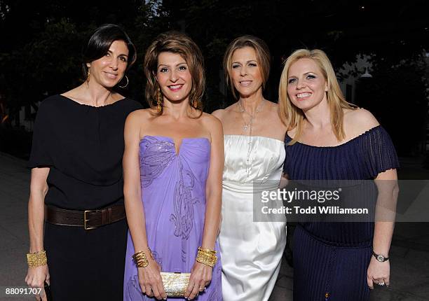 Producer Nathalie Marciano, Nia Vardalos, Rita Wilson and Producer Michelle Chydzik arrive at the Los Angeles premiere of ""My Life In Ruins" at the...