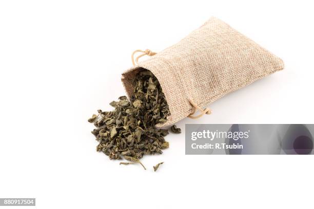 Green Tea Stack Stack Of Tea Bags Photos and Premium High Res Pictures - Getty Images