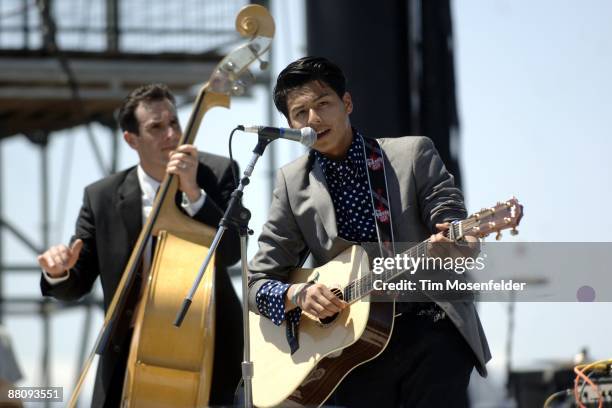 Vince Mira performs as part of the Sasquatch! Music Festival at the Gorge Amphitheatre on May 23, 2009 in Quincy, Washington.