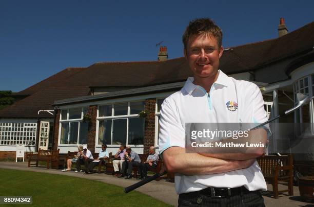 Andrew Turner of Knaresborough pictured after winning the Glenmuir PGA Professional Championship North East Regional Qualifier at Moortown Golf Club...
