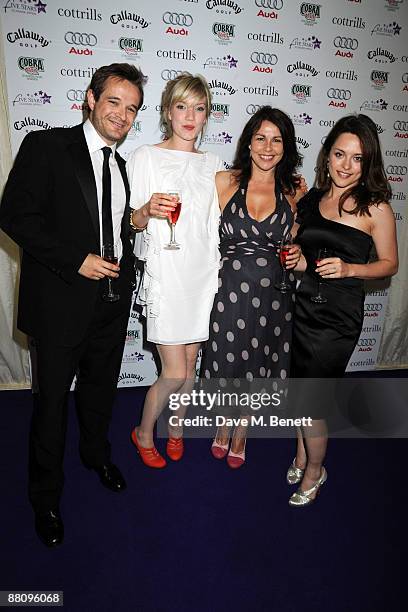 Oliver Dimsdale, Zoe Tapper, Robyn Addison, Julie Graham and Zoe Tapper attend the 5 Stars Scanner Appeal on June 1, 2009 in Sutton Coldfield, United...