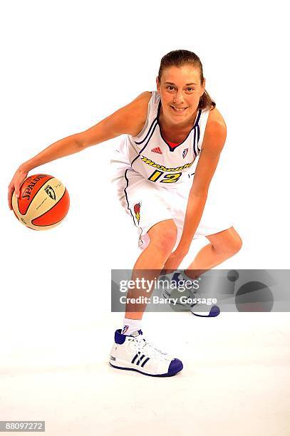 Laurie Koehn of the Phoenix Mercury poses for a portrait during WNBA Media Day on May 19, 2009 at U.S. Airways Center in Phoenix, Arizona. NOTE TO...