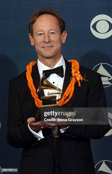 Charles Michael Brotman, producer, winner of Best Hawaiian Music Album for "Slack Key Guitar, Volume 2"