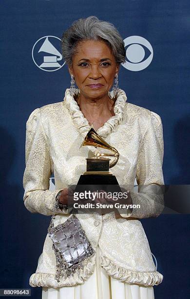Nancy Wilson, winner of Best Jazz Vocal Album for "R.S.V.P. "