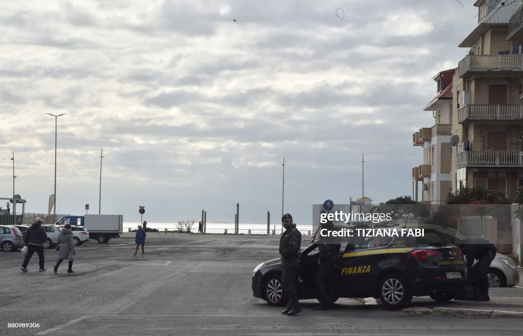 ITALY-POLICE-OSTIA-MAFIA