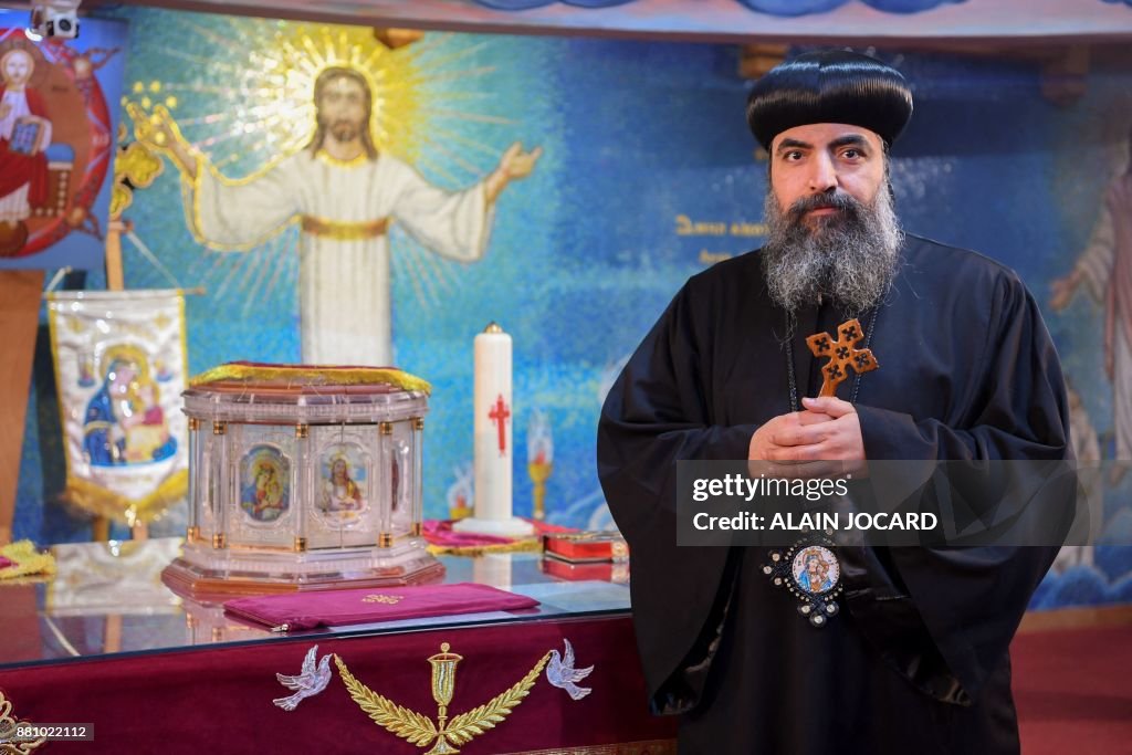 FRANCE-RELIGION-ORTHODOXY-COPTIC-PORTRAIT