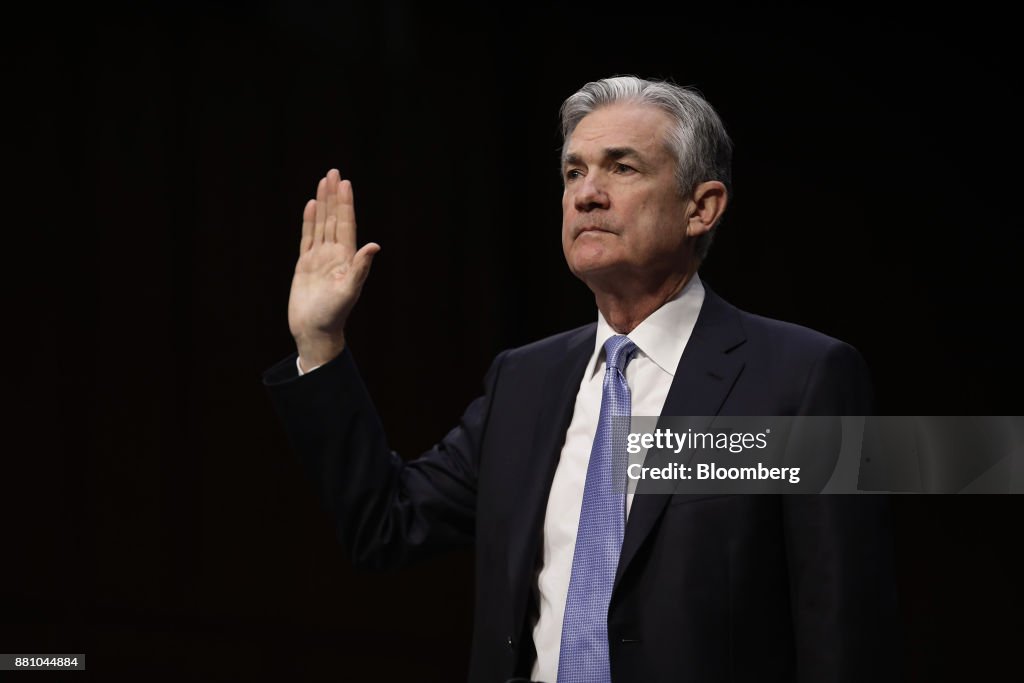 Nomination Hearing Considering Jerome Powell To Be Federal Reserve Chairman