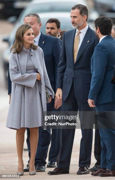 Visit of the Spanish kings Don Felipe VI and Doña Letizia to the Royal Basilica-Sanctuary of the Most Holy and Vera Cruz de Caravaca, on the occasion...