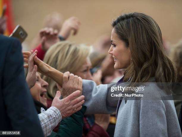 Visit of the Spanish kings Don Felipe VI and Doña Letizia to the Royal Basilica-Sanctuary of the Most Holy and Vera Cruz de Caravaca, on the occasion...