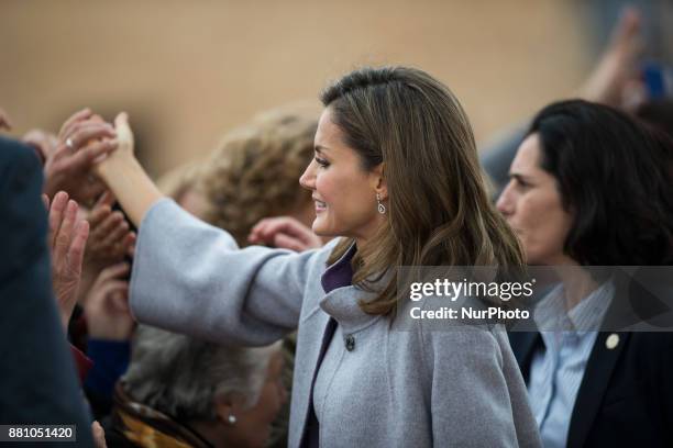 Visit of the Spanish kings Don Felipe VI and Doña Letizia to the Royal Basilica-Sanctuary of the Most Holy and Vera Cruz de Caravaca, on the occasion...