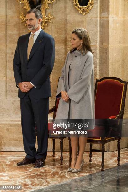 Visit of the Spanish kings Don Felipe VI and Doña Letizia to the Royal Basilica-Sanctuary of the Most Holy and Vera Cruz de Caravaca, on the occasion...