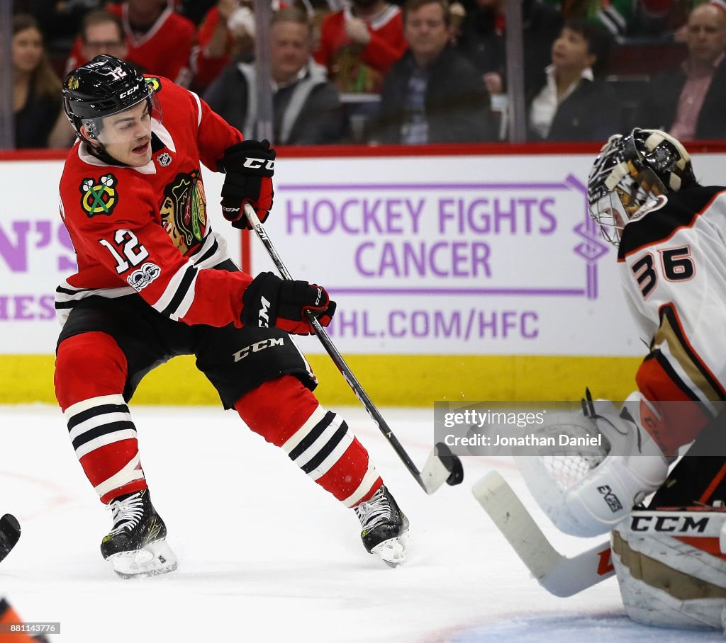 Anaheim Ducks v Chicago Blackhawks