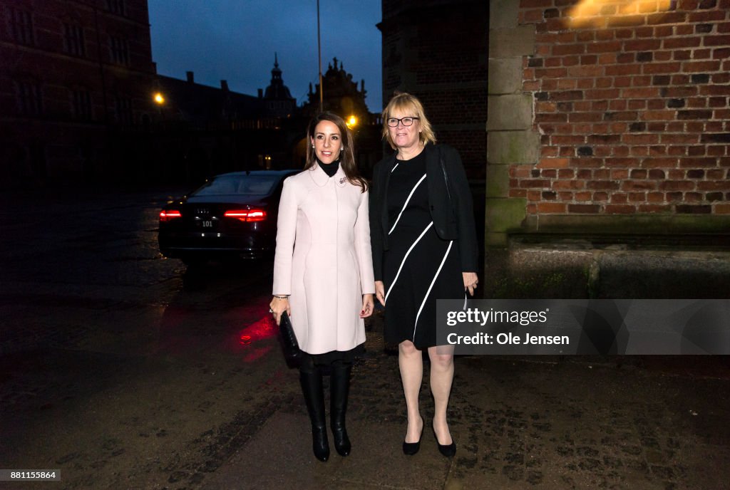 Princess Marie Of Denmark Participates In Dan Church's Christmas Event For The World's Poorest