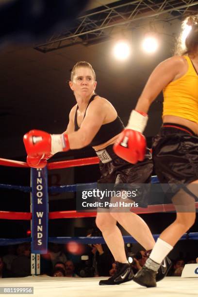 Tonya Harding ex world-class ice skater now calls herself "America's Bad Girl ". She won her third fight in a decision against 24 year-old mother of...