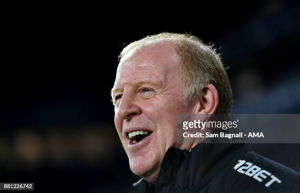 Gary Megson the acting head coach / manager of West Bromwich Albion during the Premier League match between West Bromwich Albion and Newcastle United...