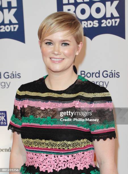 Cecelia Ahern attends the Bord Gais Energy Irish Book Awards at Clayton Hotel on November 28, 2017 in Dublin, Ireland.