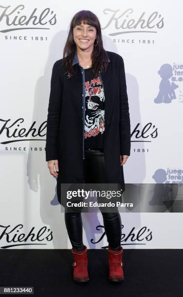 Actress Ingrid Rubio attends the 'Redondea sonrisas' photocall at Kiehl's store on November 28, 2017 in Madrid, Spain.