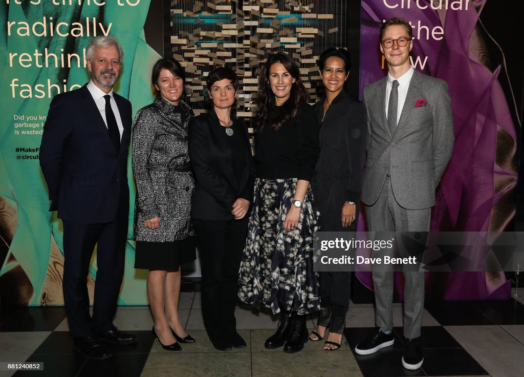 Dame Ellen MacArthur And Stella McCartney Host The Launch Of The Circular Fibres Initiate Report At The V&A