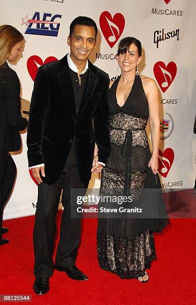 Jon Secada and Maritere Vilar