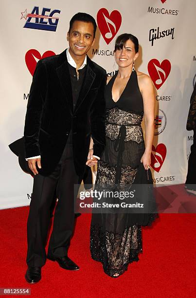 Jon Secada and Maritere Vilar