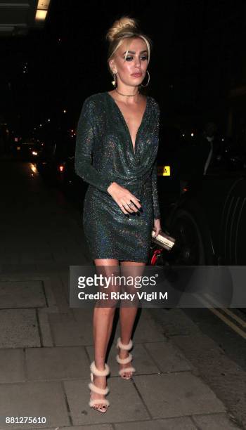 Petra Ecclestone attends the Lady Garden Gala in aid of Silent No More Gynaecological Cancer Fund and Cancer Research UK at Claridge's Hotel on...