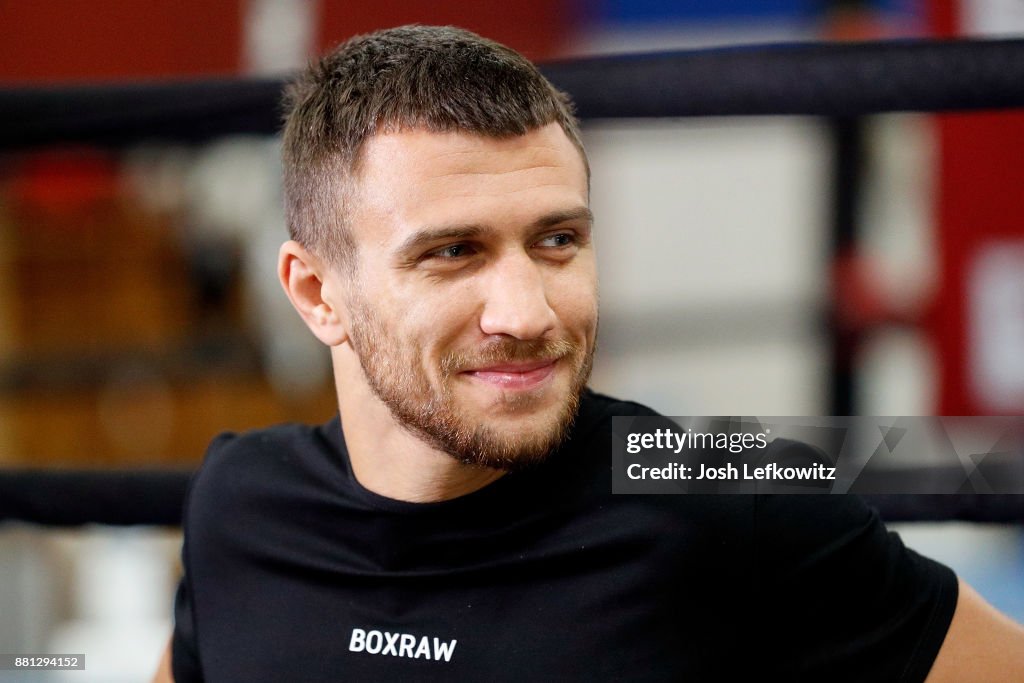 Vasily Lomachenko Media Workout