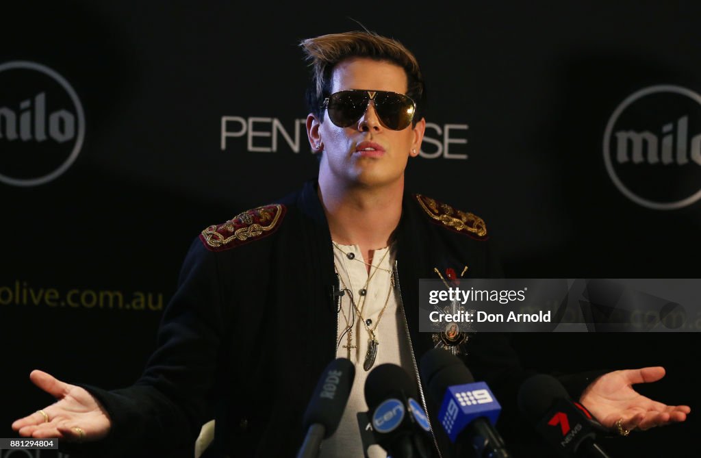 Milo Yiannopoulos Press Conference