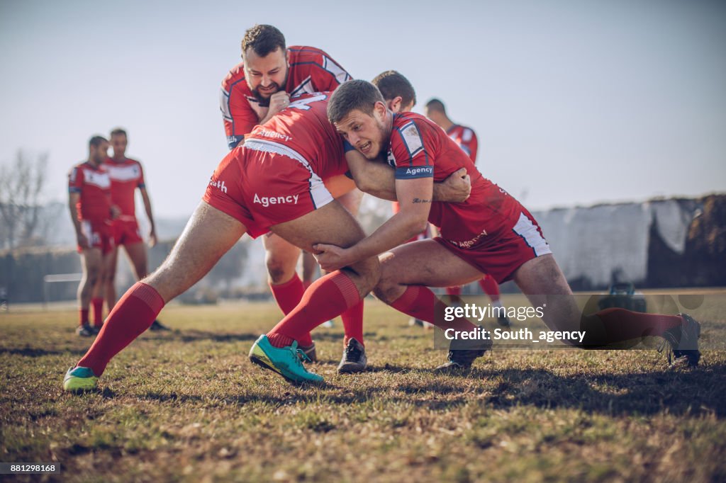 Rugby-training