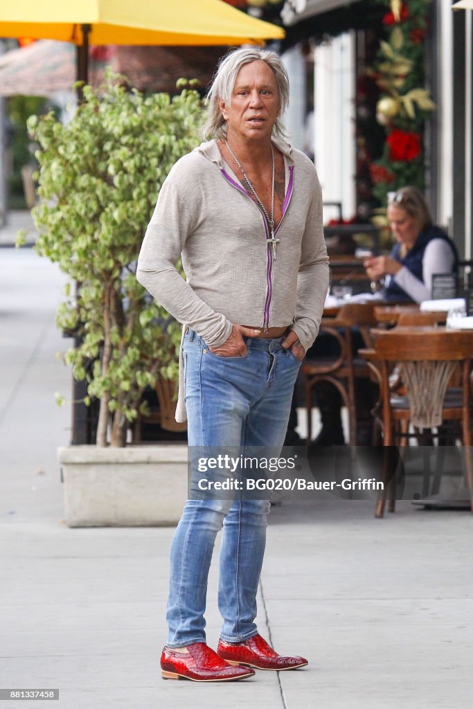 Celebrity Sightings In Los Angeles - November 28, 2017