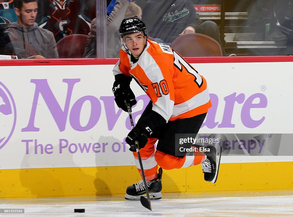 San Jose Sharks v Philadelphia Flyers