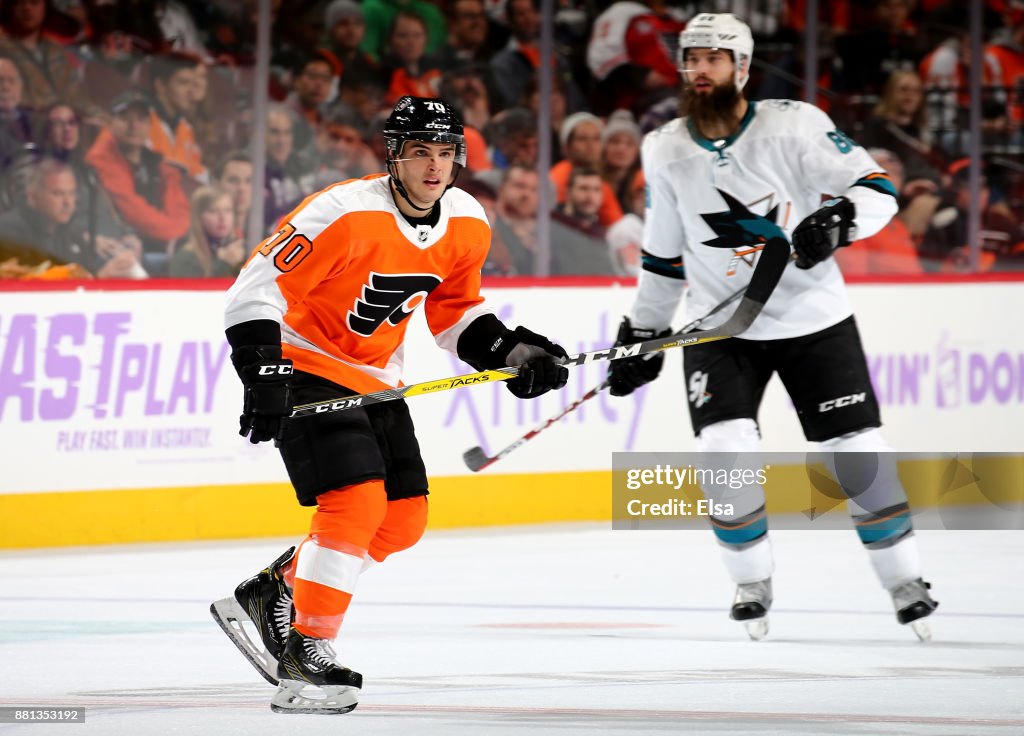 San Jose Sharks v Philadelphia Flyers