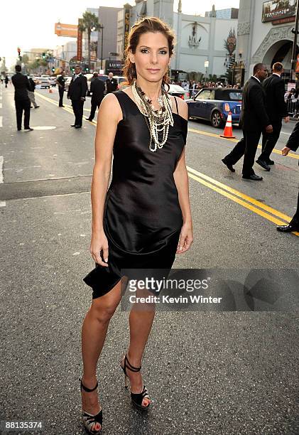 Actress Sandra Bullock arrives to the premiere of Touchstone Pictures' "The Proposal" held at the El Capitan Theatre on June 1, 2009 in Hollywood,...