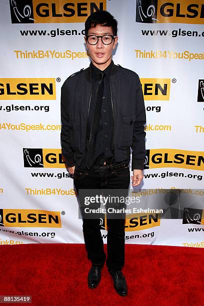 Personality Jenny Shimizu attends the 6th Annual GLSEN Respect Awards & New York gala at Gotham Hall on June 1, 2009 in New York City.