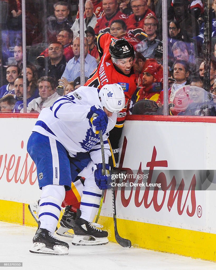 Toronto Maple Leafs v Calgary Flames