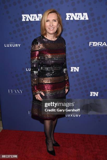 Hall of Fame Inductee Liz Rodbell attends the 31st FN Achievement Awards at IAC Headquarters on November 28, 2017 in New York City.