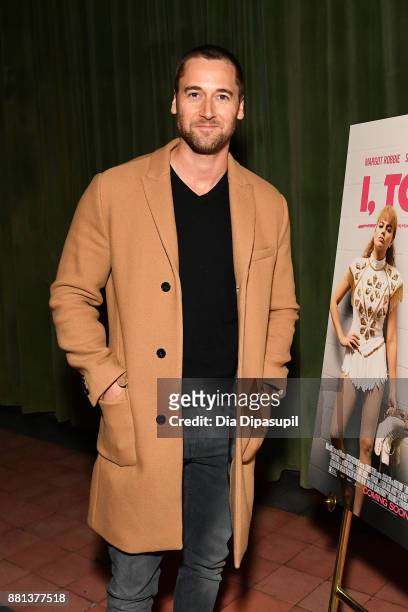 Ryan Eggold attends the "I, Tonya" New York premiere after party on November 28, 2017 in New York City.