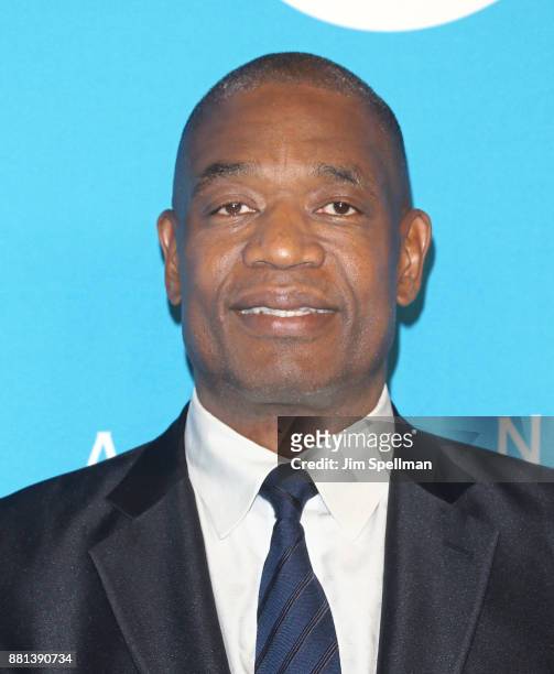 Dikembe Mutombo attends the 13th Annual UNICEF Snowflake Ball 2017 at The Atrium at 60 Wall Street on November 28, 2017 in New York City.
