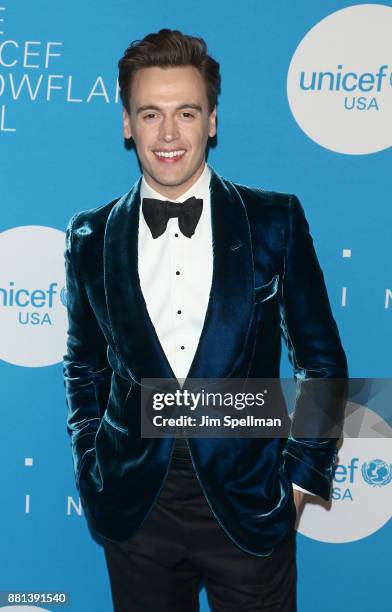 Actor Erich Bergen attends the 13th Annual UNICEF Snowflake Ball 2017 at The Atrium at 60 Wall Street on November 28, 2017 in New York City.