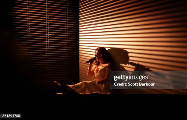 Lorde performs on stage during the 31st Annual ARIA Awards 2017 at The Star on November 28, 2017 in Sydney, Australia.