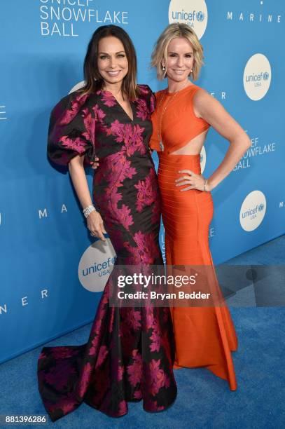 Moll Anderson and Dr. Jennifer Ashton attend 13th Annual UNICEF Snowflake Ball 2017 at Cipriani Wall Street on November 28, 2017 in New York City.