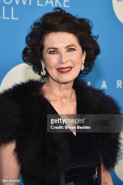 Gala committee member Dayle Haddon attends 13th Annual UNICEF Snowflake Ball 2017 at Cipriani Wall Street on November 28, 2017 in New York City.