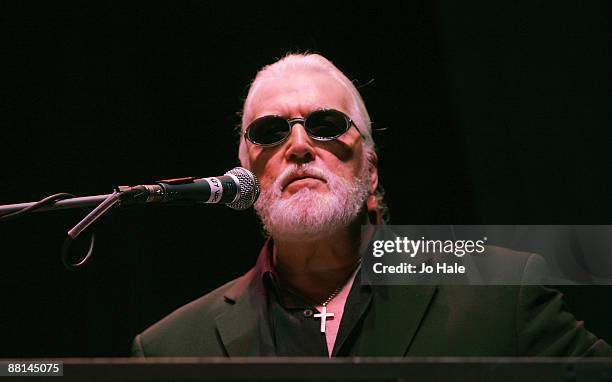 Jon Lord of Deep Purple performs at Indigo2 at O2 Arena on June 1, 2009 in London, England.