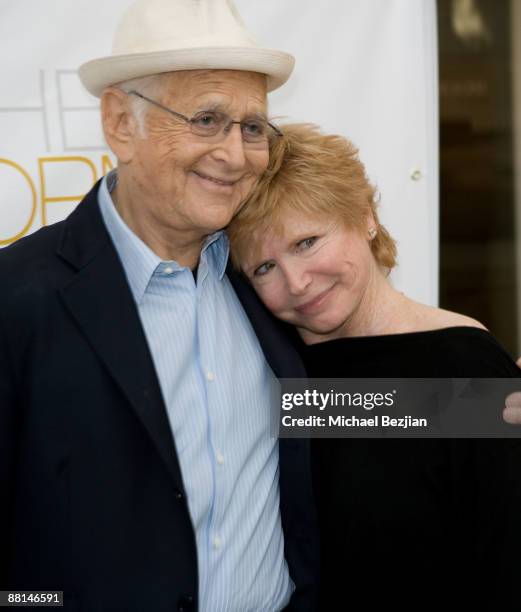 Norman Lear and Bonnie Franklin arrive at "The Norman Lear Collection" DVD launch celebration at The Paley Center for Media on June 1, 2009 in...