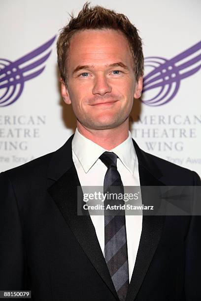 Actor Neil Patrick Harris attends the American Theatre Wing's 2009 Spring Gala at Cipriani 42nd Street on June 1, 2009 in New York City.