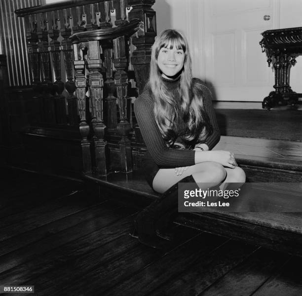 American fashion model and actress Barbi Benton, 19th February 1971.